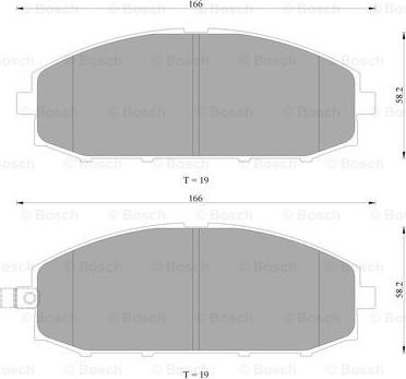 BOSCH 0 986 AB9 177 - Jarrupala, levyjarru inparts.fi