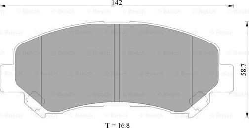 BOSCH 0 986 AB9 368 - Jarrupala, levyjarru inparts.fi