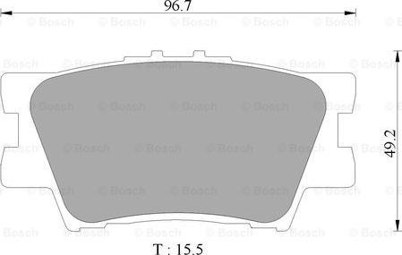 BOSCH 0 986 AB9 362 - Jarrupala, levyjarru inparts.fi