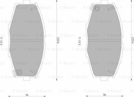 BOSCH 0 986 AB9 321 - Jarrupala, levyjarru inparts.fi