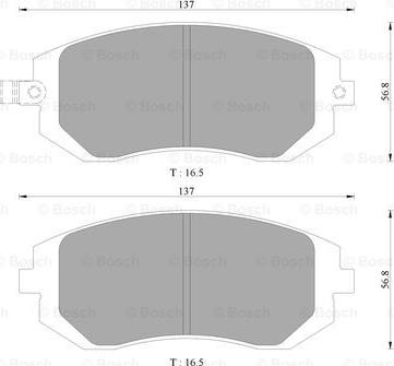 BOSCH 0 986 AB9 373 - Jarrupala, levyjarru inparts.fi