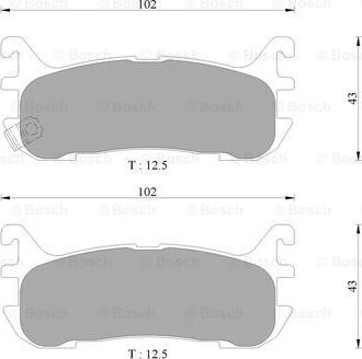 BOSCH 0 986 AB9 263 - Jarrupala, levyjarru inparts.fi