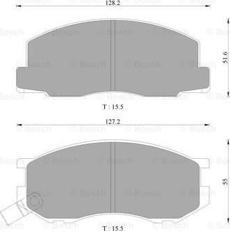 BOSCH 0 986 AB9 262 - Jarrupala, levyjarru inparts.fi