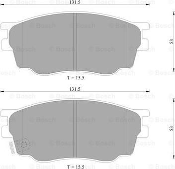 BOSCH 0 986 AB9 201 - Jarrupala, levyjarru inparts.fi