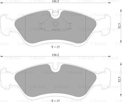 BOSCH 0 986 AB9 202 - Jarrupala, levyjarru inparts.fi