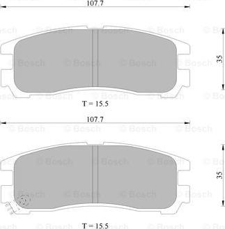 BOSCH 0 986 AB9 210 - Jarrupala, levyjarru inparts.fi