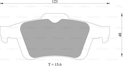 BOSCH 0 986 AB9 212 - Jarrupala, levyjarru inparts.fi