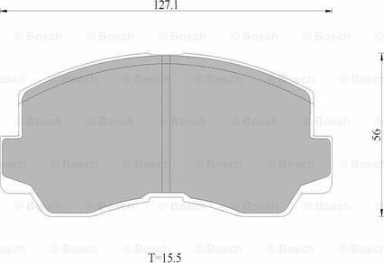 BOSCH 0 986 AB9 229 - Jarrupala, levyjarru inparts.fi