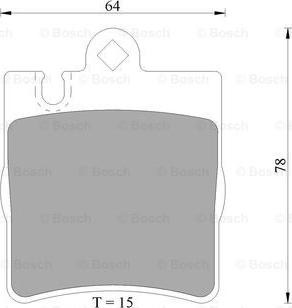 BOSCH 0 986 AB4 986 - Jarrupala, levyjarru inparts.fi