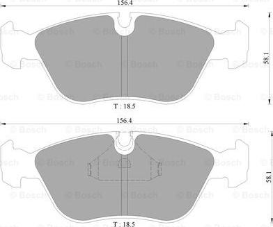 BOSCH 0 986 AB4 441 - Jarrupala, levyjarru inparts.fi