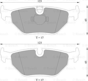 BOSCH 0 986 AB4 450 - Jarrupala, levyjarru inparts.fi