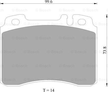 BOSCH 0 986 AB4 469 - Jarrupala, levyjarru inparts.fi