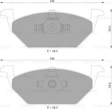 BOSCH 0 986 AB4 467 - Jarrupala, levyjarru inparts.fi