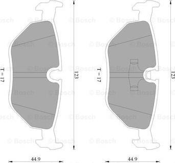 BOSCH 0 986 AB4 430 - Jarrupala, levyjarru inparts.fi