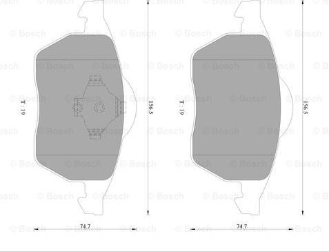 BOSCH 0 986 AB4 552 - Jarrupala, levyjarru inparts.fi