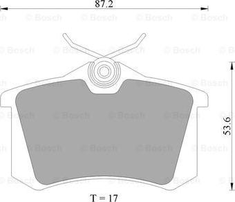 BOSCH 0 986 AB4 564 - Jarrupala, levyjarru inparts.fi