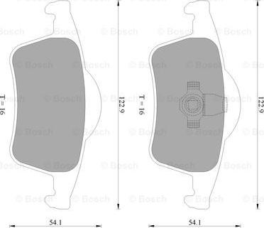 BOSCH 0 986 AB4 565 - Jarrupala, levyjarru inparts.fi