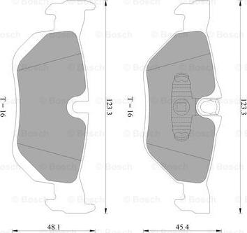 BOSCH 0 986 AB4 586 - Jarrupala, levyjarru inparts.fi