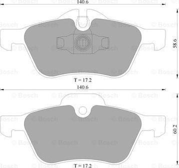 BOSCH 0 986 AB4 572 - Jarrupala, levyjarru inparts.fi