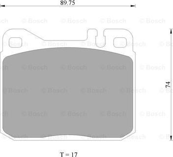 BOSCH 0 986 AB4 687 - Jarrupala, levyjarru inparts.fi