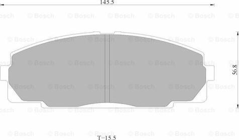 BOSCH 0 986 AB4 399 - Jarrupala, levyjarru inparts.fi