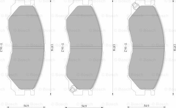 BOSCH 0 986 AB4 397 - Jarrupala, levyjarru inparts.fi