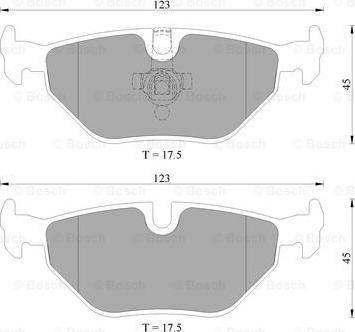 BOSCH 0 986 AB4 735 - Jarrupala, levyjarru inparts.fi