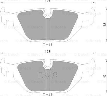 BOSCH 0 986 AB4 726 - Jarrupala, levyjarru inparts.fi