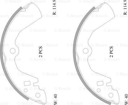 BOSCH 0 986 AB0 042 - Jarrukenkäsarja inparts.fi