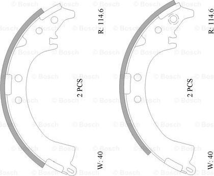 BOSCH 0 986 AB0 001 - Jarrukenkäsarja inparts.fi