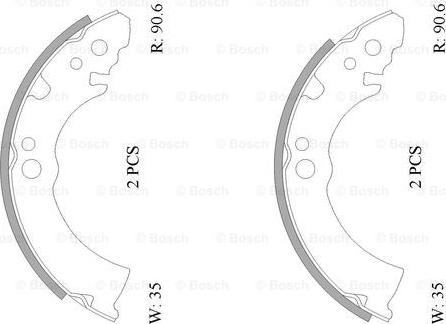 BOSCH 0 986 AB0 034 - Jarrukenkäsarja inparts.fi