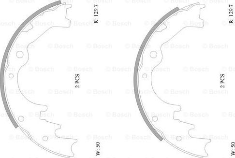 BOSCH 0 986 AB0 158 - Jarrukenkäsarja inparts.fi