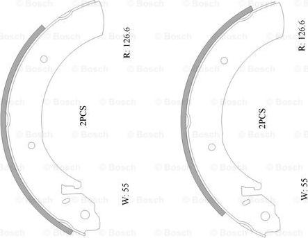 BOSCH 0 986 AB0 886 - Jarrukenkäsarja inparts.fi