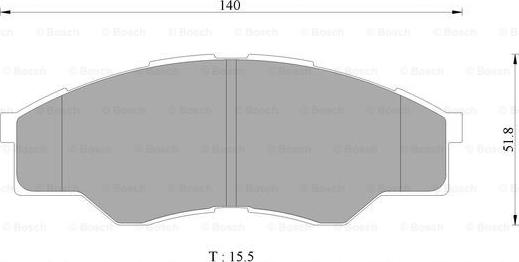 BOSCH 0 986 AB1 934 - Jarrupala, levyjarru inparts.fi