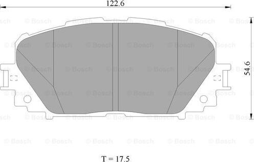 BOSCH 0 986 AB1 498 - Jarrupala, levyjarru inparts.fi