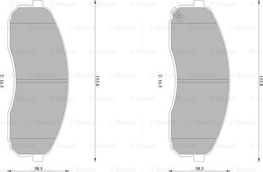 BOSCH 0 986 AB1 440 - Jarrupala, levyjarru inparts.fi