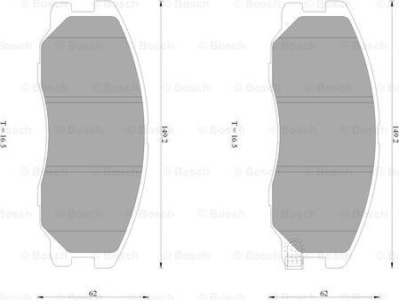 BOSCH 0 986 AB1 469 - Jarrupala, levyjarru inparts.fi