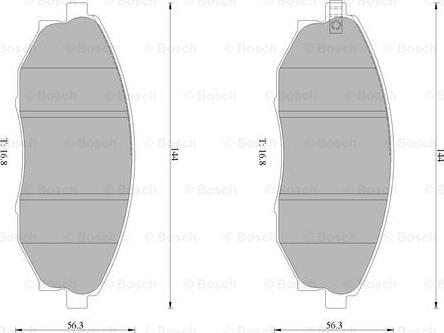 BOSCH 0 986 AB1 468 - Jarrupala, levyjarru inparts.fi