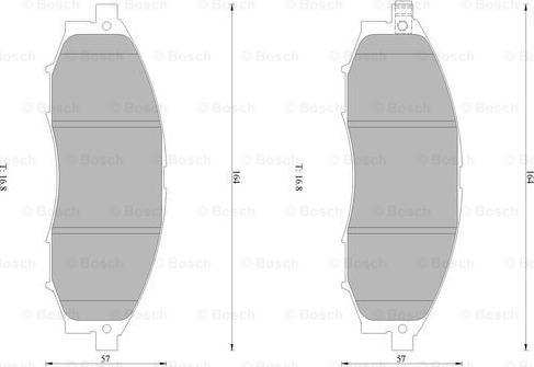 BOSCH 0 986 AB1 404 - Jarrupala, levyjarru inparts.fi