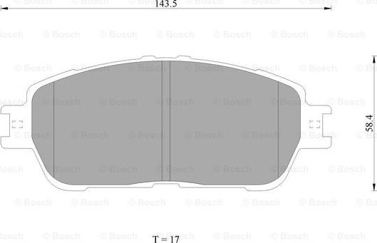 BOSCH 0 986 AB1 402 - Jarrupala, levyjarru inparts.fi