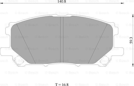 BOSCH 0 986 AB1 413 - Jarrupala, levyjarru inparts.fi