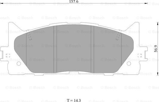 BOSCH 0 986 AB1 420 - Jarrupala, levyjarru inparts.fi