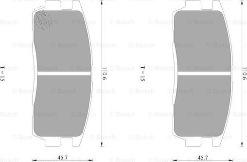 BOSCH 0 986 AB1 470 - Jarrupala, levyjarru inparts.fi