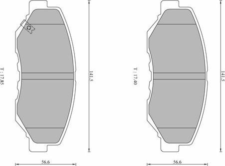 BOSCH 0 986 AB1 603 - Jarrupala, levyjarru inparts.fi