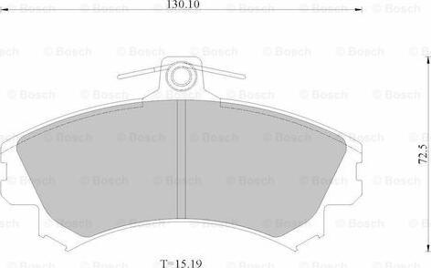 BOSCH 0 986 AB1 673 - Jarrupala, levyjarru inparts.fi