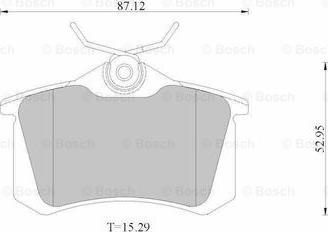 BOSCH 0 986 AB1 677 - Jarrupala, levyjarru inparts.fi