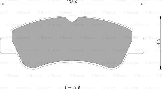 BOSCH 0 986 AB1 062 - Jarrupala, levyjarru inparts.fi