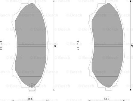 BOSCH 0 986 AB1 002 - Jarrupala, levyjarru inparts.fi