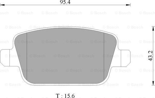 BOSCH 0 986 AB1 144 - Jarrupala, levyjarru inparts.fi