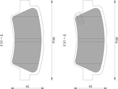 BOSCH 0 986 AB1 157 - Jarrupala, levyjarru inparts.fi